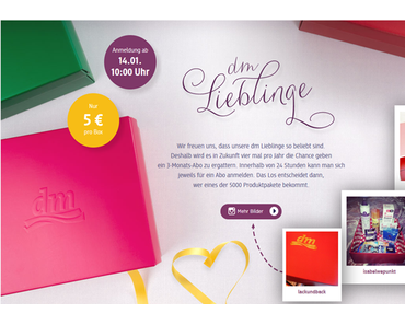 Neue Runde neues Glück - dm Lieblinge