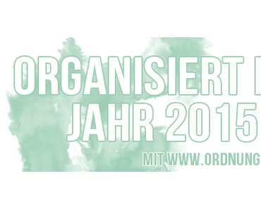 Organisiert ins Jahr 2015: A5 Monatskalendarium
