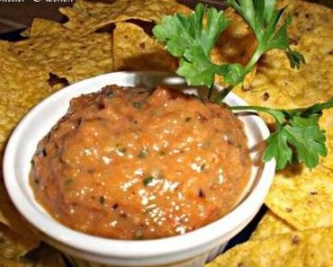 Feurig geröstete mexikanische Salsa