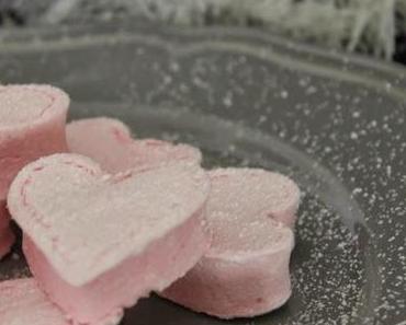 Noch ne süße Kleinigkeit: Marshmallow-Herzen*