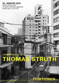Vortrag: Thomas Struth — Unbewusste Orte