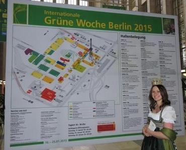Heukönigin Lorena bei der grünen Woche in Berlin