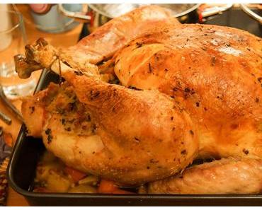 Truthahn mit Salbei-Füllung