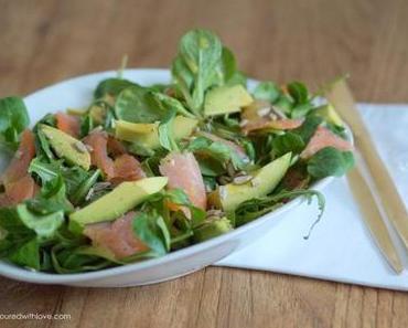Avocado Lachs Salat / Avocado Salmon Salad