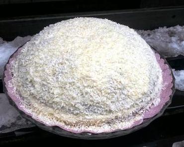 Schneeball-Torte