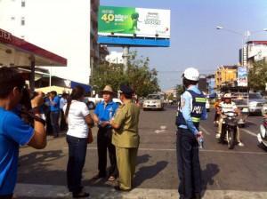 Verkehrserziehung auf Kambodschanisch