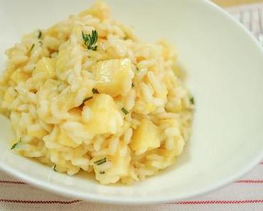 Pastinaken Apfel Risotto