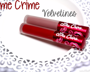 |Lime Crime| Velvetines Cashmere & Red Velvet