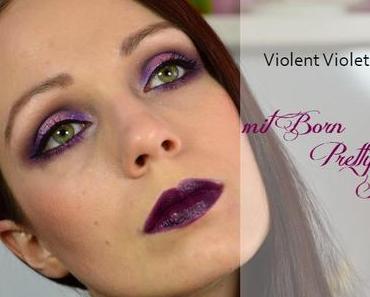 Violent Violet Look mit OMS Eyeshadow Quad