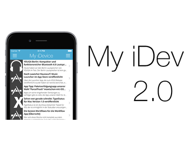 My iDevice App 2.0 jetzt im App Store erhältlich!