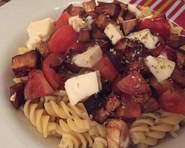 Spirelli mit Balsamico-Gemüse und Ofentomaten