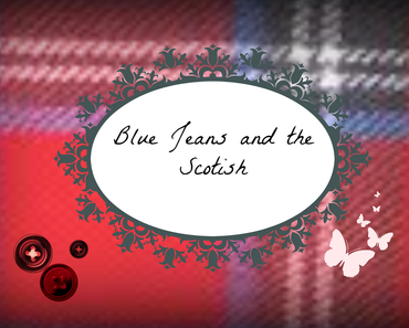 A butterfly: Blue jeans and the Scotish (A Fashion Project)