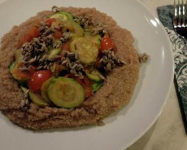 #BetterMyself2015 Rezepte: Amaranth mit karamellisierten Sonnenblumenkernen