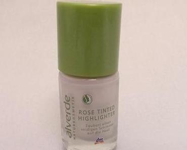 alverde Rose Tinted Highlighter – für das Leuchten in–äääh an mir!