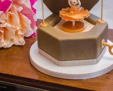 Spieluhr mit Ballerina – Milchmädchentorte