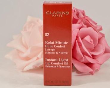 [Review] Clarins Eclat Minute Huile Comfort Lèvres "Rasperry"