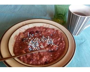 Rezept: Veganes Beerenporridge