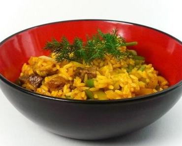 #BetterMyself2015 Rezepte: Kurkuma-Reis mit gebratenem Gemüse