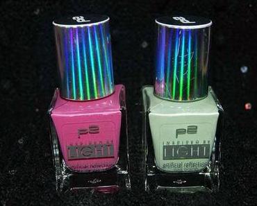 P2 Inspired by light artificial reflections nail polish • illuminating green