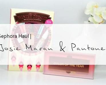 Sephora Haul | Josie Maran & Pantone