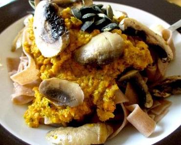 Pasta mit Kürbis-Pesto