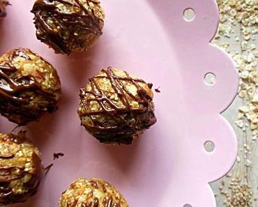 Powerfood zum naschen: Müslikugeln mit Amaranth und Schokolade
