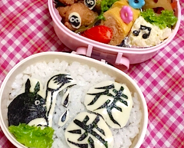 Lustige Charaben (Character Bentos) von einer Mutter an ihre Tochter