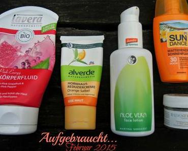 Aufgebraucht & Nachgekauft Februar 2015...oder: You had ONE job...