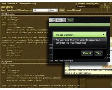 Riskante Datenbankverwaltung phpMoAdmin für MongoDB
