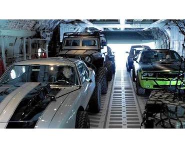 Fast and Furious 7: Neuer Trailer lässt Fahrzeuge regnen