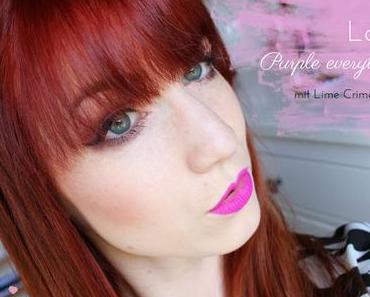 |Look| Everything Purple mit Lime Crime "Utopia"