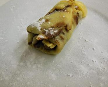 Crèpes mit Nutella