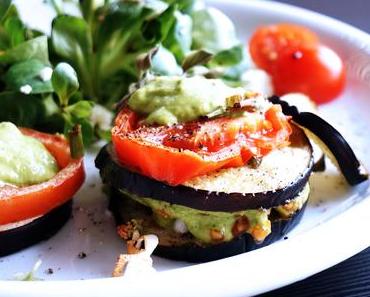 St. Patrick’s Day Lunch ‘Ofengemüse mit Zucchini-Rucola Pesto’