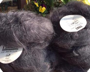 Bestrickend schön: Mohairgarn – oder – Ja, is denn scho wieder Winterstrick angesagt?