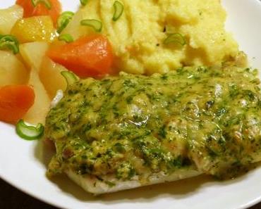 Kabeljau mit Dijonsenfkruste