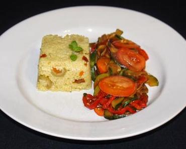 Hirse an buntem Gemüse (2P)