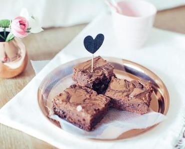 Hello, my name is Chocolate Caramel Brownie – Schokokaramellbrownies mit einem weichen, flüssigen Herz
