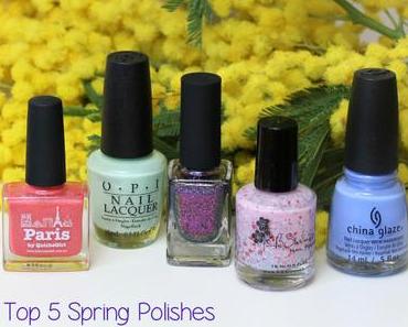 My Top 5 Spring Polishes 2015