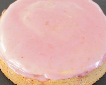 Pinkes Wunder (Zitronen-Himbeer-Kuchen)