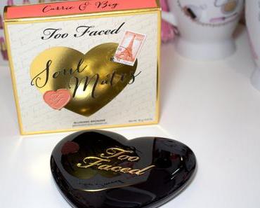 BIG REVIEW: Too Faced SOUL MATES Blushing Bronzer "Carrie & Big"