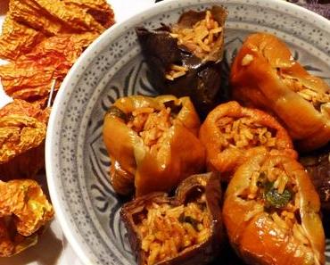 Gefülltes getrocknetes Gemüse