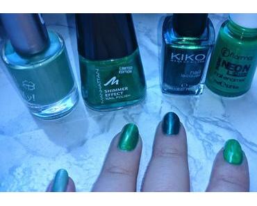7 Shades of Green - Nagellacke