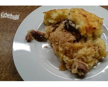 Gefüllter Kartoffelauflauf