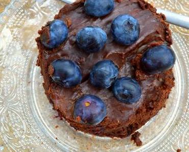 Double Chocolate Blueberry Stuffed Brownies - ein Traumgenuss aus Schokolade