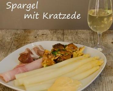 Der erste Spargel der Saison 2015 – mit Schwarzwälder Schinken und Kratzede