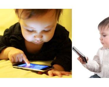 Ein Drittel aller Kinder unter einem Jahr nutzen ein Smartphone oder Tablet
