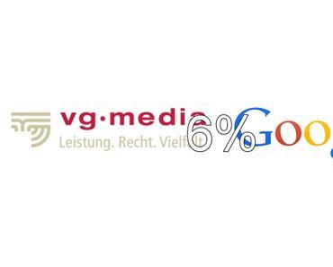 Rechteverwerter VG Media will 6 Prozent vom Google-Umsatz