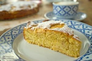 Apfel-Kokos-Apfel-Kuchen