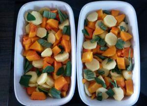 Butternut-Salbei-Auflauf