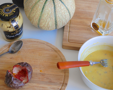 HALLOUMI & MELONE SALAT